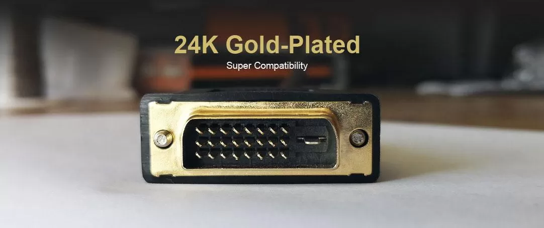 DVI Cable 24K golded plated